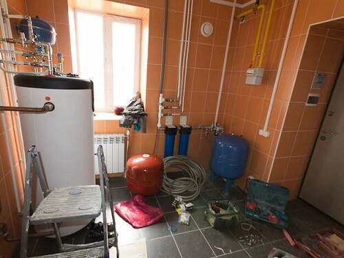 Газовая котельная в доме в Рогачеве