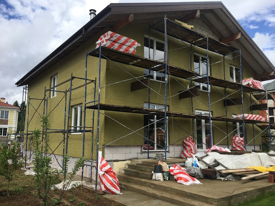 Утепление частного дома в Рогачеве